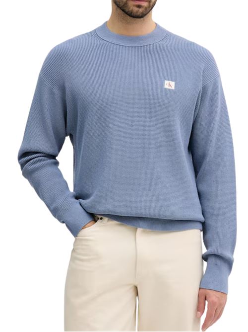 Maglioncino lavorazione waffle Calvin Klein Jeans | LV04RD313GC4I